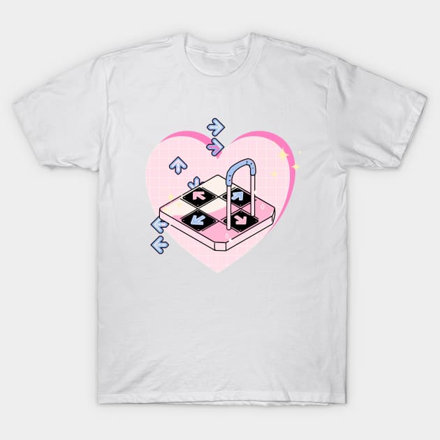 DDR Love T-Shirt by Ellidegg